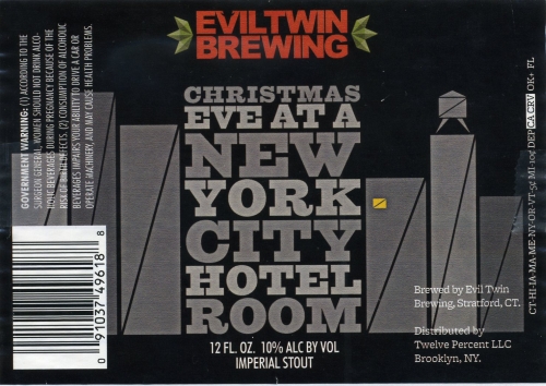 Christmas Eve at NYC Hotel Room